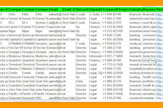 b2b lead generation, linkedin leads and  list build expert