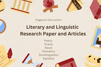 critically analyze any english literature work