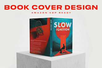design a modern, eye catching KDP or paperback book cover