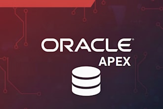 develop oracle apex applications and dashboards