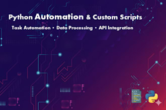 build custom python automation scripts