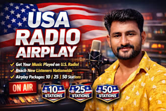 submit your music track to USA radio stations