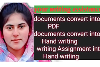 do handwrite notes essay articles and documents and convert pdf