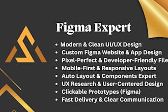 design professional mobile app UI UX in figma