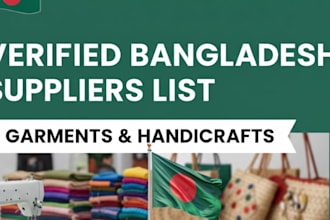 be your sourcing agent in bangladesh to find verified suppliers and factories