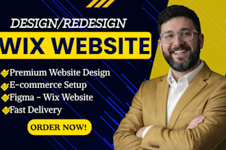 wix website design, redesign wix website, wix ecommerce or wix online store