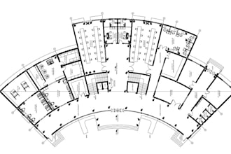 do your floor plans in autocad 2d