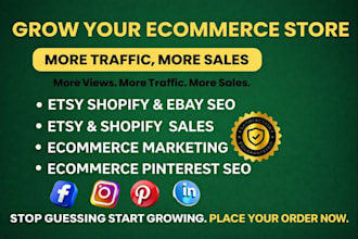 promote etsy sales, shopify marketing, etsy SEO shopify promotion to boost sales