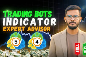 develop mt4 mt5 bot, expert advisor and custom indicator