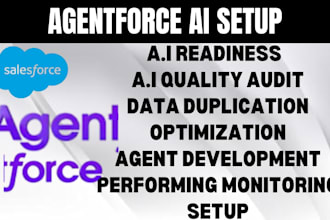 setup salesforce agentforce ai setup, implementation, engineering, optimization