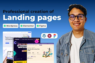 build a high conversion wordpress landing page with copywriting