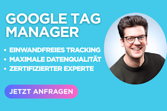 set up tracking with google tag manager
