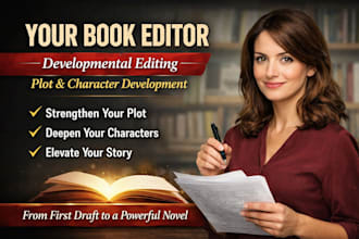 book developmental editing, christian book proofread, line editing fiction novel