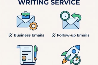 write professional emails and documents in 24 hours