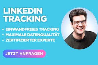 set up tracking for linkedin