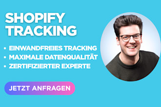set up tracking for shopify