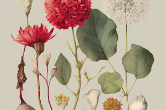 draw a botanical illustration