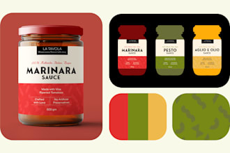design professional food packaging and labels