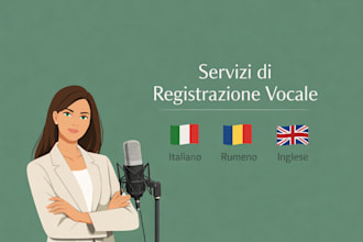 record a professional girl voice over