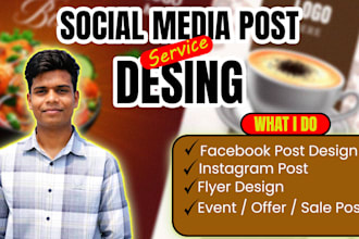 social media post design