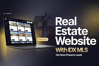 build or redesign a real estate website with idx mls integration in wordpress