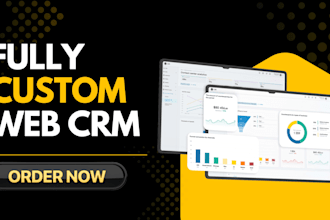 develop a custom web based crm system for your business