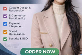 design and develop a responsive professional website