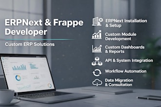 do erpnext installation, customization and API integration