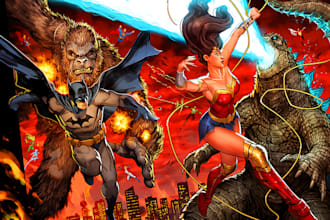 comic book comic strip comic graphics novel cover art artist