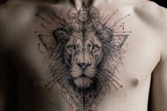 design a realistic tattoo