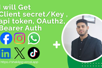 get fb, insta, wa, tiktok, tele,  x, slack, permissions, graph apis