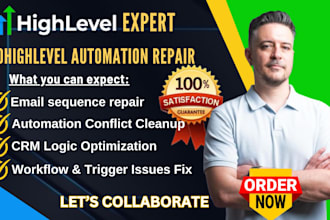 setup gohighlevel automation ghl workflow email sequence setup highlevel expert