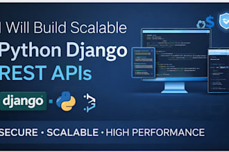 build a scalable django rest API with jwt and postgresql