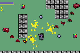 create or fix topnotch 2d prototypes fighting games on gdevelop, browser, godot