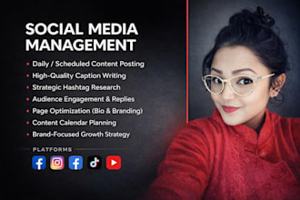 manage and grow your social media accounts professionally