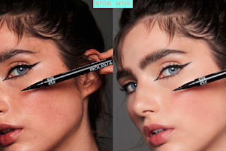 high,and portrait retouching and beauty retouch
