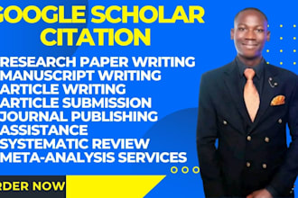 google scholar article writing submission increase citation journal publication