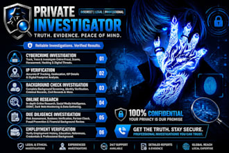 be your digital private investigator for osint, cybercrime and background checks