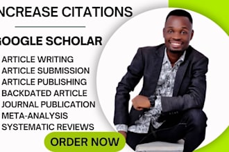 do google scholar article writing increase citation journal publication scopus