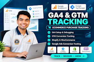 google analytics 4 setup shopify, ga4 ecommerce tracking , conversion tracking