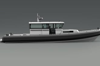 design rib boat or yacht, 3d boat design, 3d yacht design