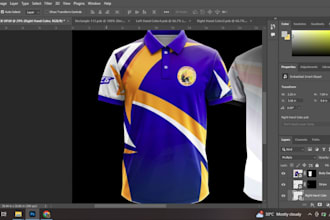 create realistic polo shirt and jersey mockups