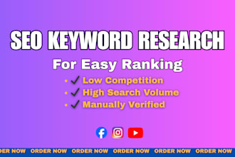 find low competition SEO keywords specifically for easy ranking