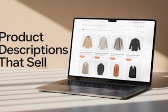 write SEO friendly product descriptions that sell