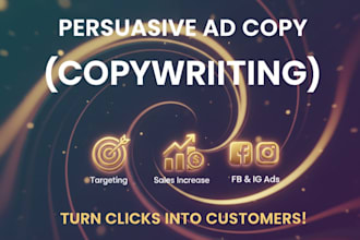 write high converting facebook and instagram ad copy