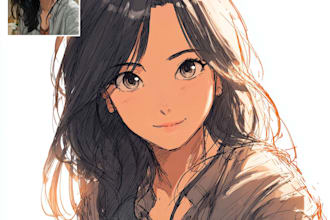 draw custom one piece character illustrations