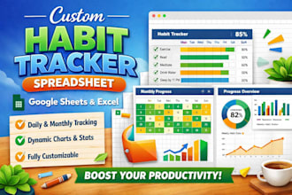 design digital planners, habit trackers, and productivity trackers