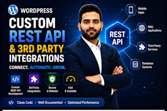 build custom wordpress rest API integrations