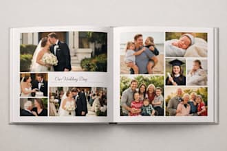 design a custom photo album