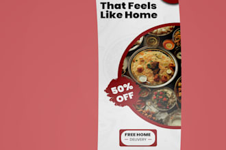 design modern rollup banners display signage